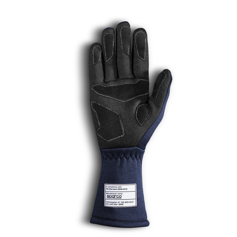Sparco Land Classic Gloves, Navy (FIA)